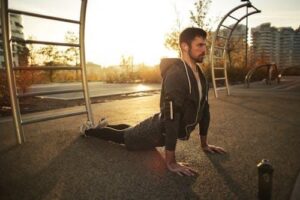 Yoga in Sunset