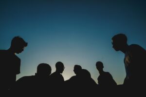 A group of people, after getting sex addiction treatment in Idaho