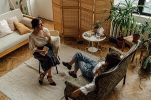 A woman getting sex addiction treatment in Idaho